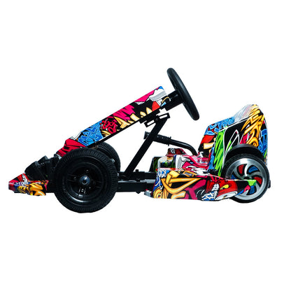 JL001-04 Go Kart II Kids Electric Kick Electric Pedal Bike, Top Speed 20kmh, 10km Range, 250W Electric go-kart