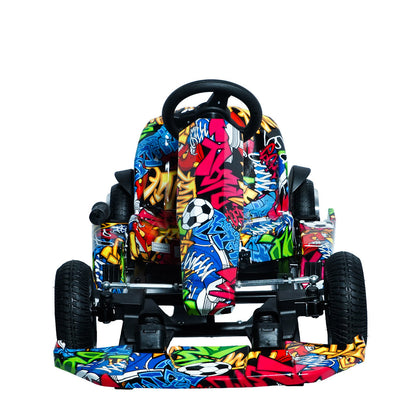 JL001-04 Go Kart II Kids Electric Kick Electric Pedal Bike, Top Speed 20kmh, 10km Range, 250W Electric go-kart