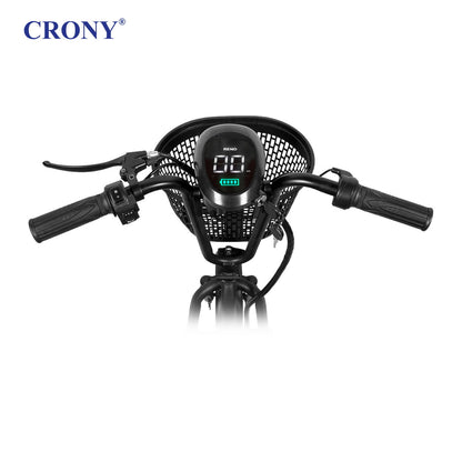JL005-02 Small Electric City Bike Electric Pedal Bike, Top Speed 25kmh, 30km Range, 500W