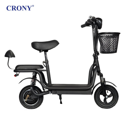 JL005-02 Small Electric City Bike Electric Pedal Bike, Top Speed 25kmh, 30km Range, 500W