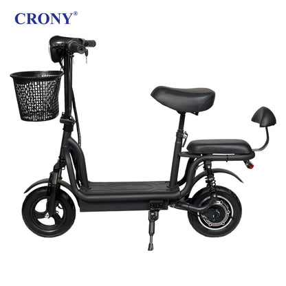 JL005-02 Small Electric City Bike Electric Pedal Bike, Top Speed 25kmh, 30km Range, 500W