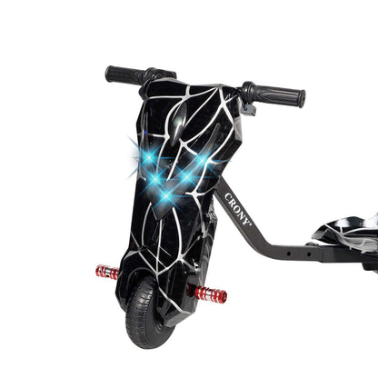 JL009-8-02 6.5 inch V-type drift Drift Kick Small for kids Electric Pedal Bike, Top Speed 20kmh, 10km Range, 180W