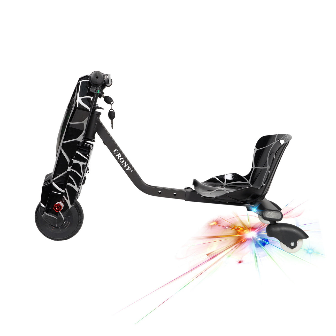 JL009-8-02 6.5 inch V-type drift Drift Kick Small for kids Electric Pedal Bike, Top Speed 20kmh, 10km Range, 180W