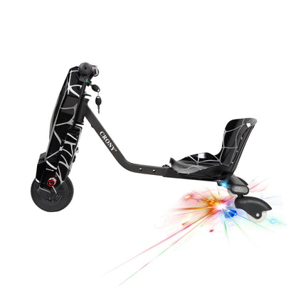 JL009-8-02 6.5 inch V-type drift Drift Kick Small for kids Electric Pedal Bike, Top Speed 20kmh, 10km Range, 180W