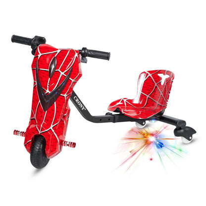 JL009-8-02 6.5 inch V-type drift Drift Kick Small for kids Electric Pedal Bike, Top Speed 20kmh, 10km Range, 180W