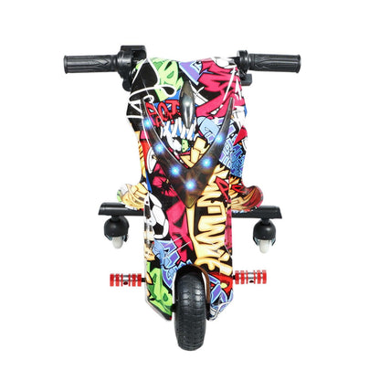 JL009-8-02 6.5 inch V-type drift Drift Kick Small for kids Electric Pedal Bike, Top Speed 20kmh, 10km Range, 180W