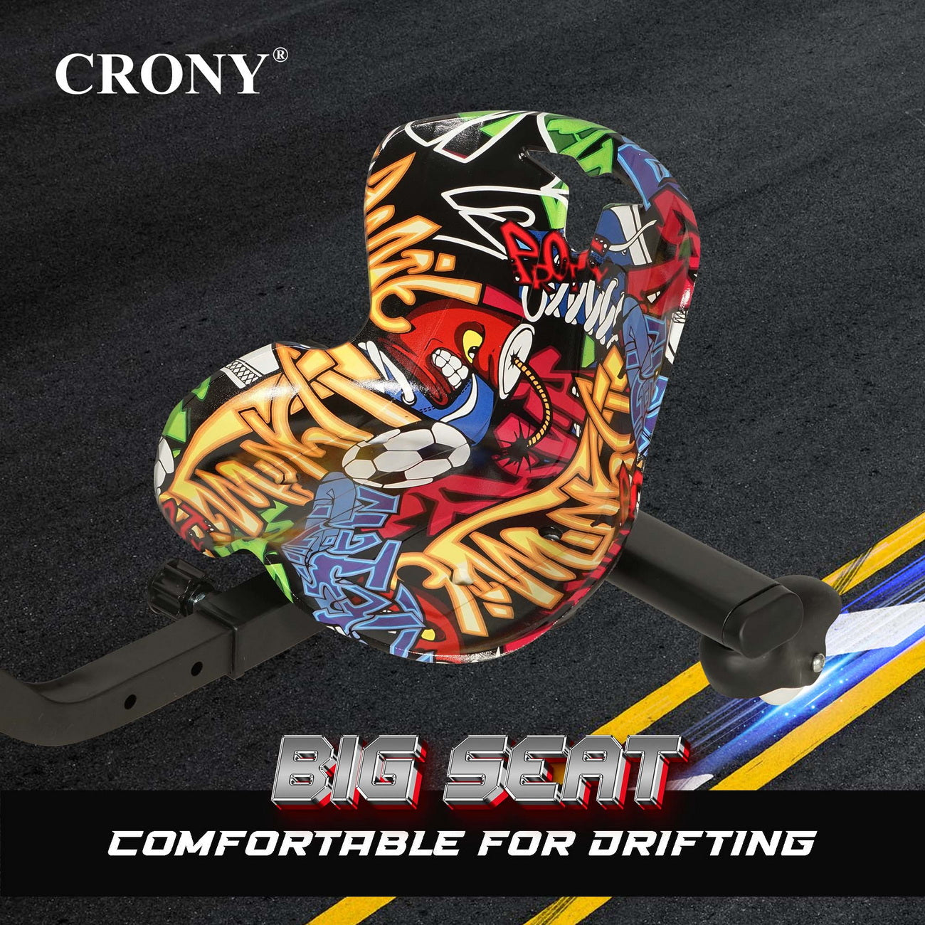JL009-8-02 6.5 inch V-type drift Drift Kick Small for kids Electric Pedal Bike, Top Speed 20kmh, 10km Range, 180W
