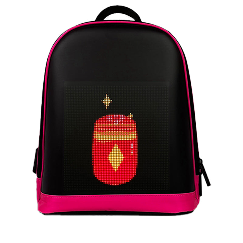 CRONY LED display backpack R1 Riding backpack with customizable programmable smart light-up digital display