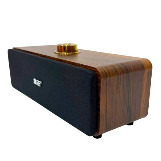 M4005 Desktop Bluetooth Speaker USB Powered Dual Speaker Wooden Design Portable Audio System