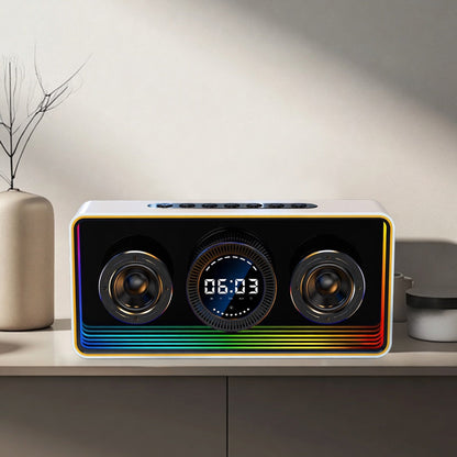 FT-K10-2.1-BT K10 2.1 Channel Bluetooth Speaker 40W High Power Built-in 8000mAh Battery Portable Mini Speaker with RGB Light Bluetooth 5.3 4-Hour Playback
