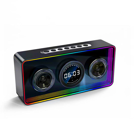 FT-K10-2.1-BT K10 2.1 Channel Bluetooth Speaker 40W High Power Built-in 8000mAh Battery Portable Mini Speaker with RGB Light Bluetooth 5.3 4-Hour Playback