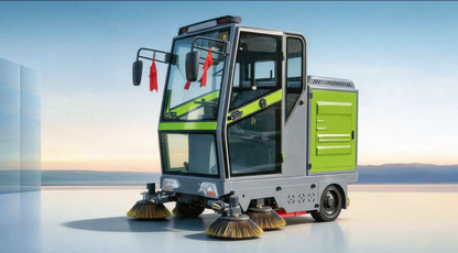 YX-20A Electric Street Sweeper 2000mm Sweeping Width 9000-16000㎡/h Efficiency 48V Drive Intelligent Control