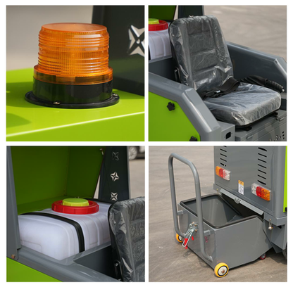 YX-14A Electric Street Sweeper 1400mm Sweeping Width 10000㎡/h Efficiency 48V Drive Intelligent Control