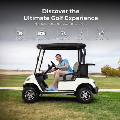 Megawheels LVT Electric Golf Cart Buggy 2-Seater Experience