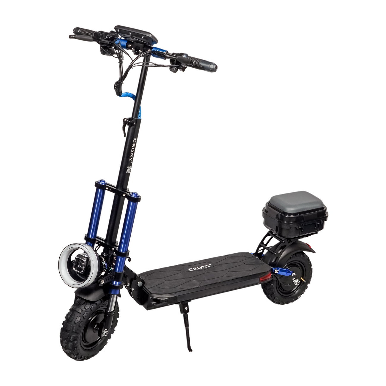V18 Electric Kick Foldable Adult Personal Mobility Scooter Electric Pedal Bike, Top Speed 25kmh, 60km Range, 1500W X2 Electric scooter