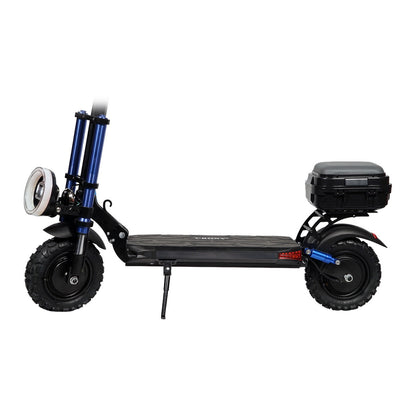 V18 Electric Kick Foldable Adult Personal Mobility Scooter Electric Pedal Bike, Top Speed 25kmh, 60km Range, 1500W X2 Electric scooter