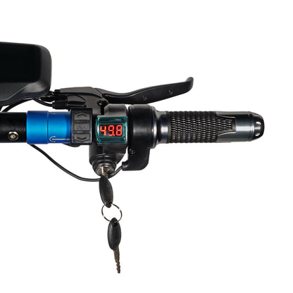 V18 Electric Kick Foldable Adult Personal Mobility Scooter Electric Pedal Bike, Top Speed 25kmh, 60km Range, 1500W X2 Electric scooter