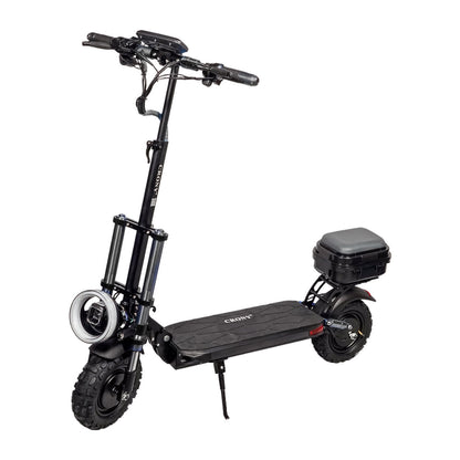 V18 Electric Kick Foldable Adult Personal Mobility Scooter Electric Pedal Bike, Top Speed 25kmh, 60km Range, 1500W X2 Electric scooter