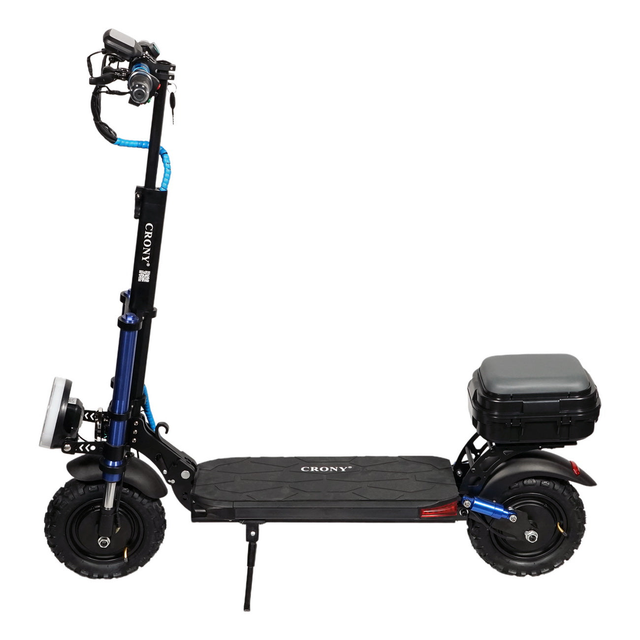V18 Electric Kick Foldable Adult Personal Mobility Scooter Electric Pedal Bike, Top Speed 25kmh, 60km Range, 1500W X2 Electric scooter