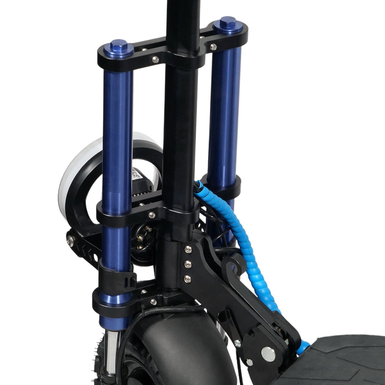 V18 Electric Kick Foldable Adult Personal Mobility Scooter Electric Pedal Bike, Top Speed 25kmh, 60km Range, 1500W X2 Electric scooter