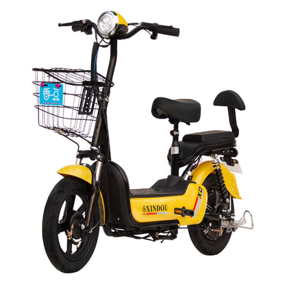W2 14 Inch Electric Bicycle, Max Speed 25km/h, 350W, 48V Battery