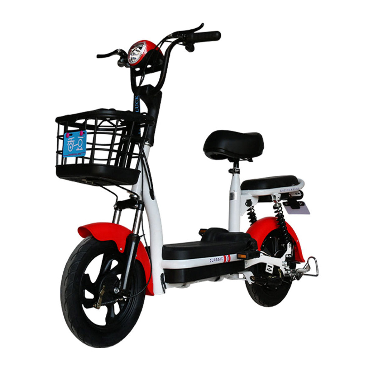 W4 14 Inch Electric Bicycle, Max Speed 25km/h, 350W, 48V Battery