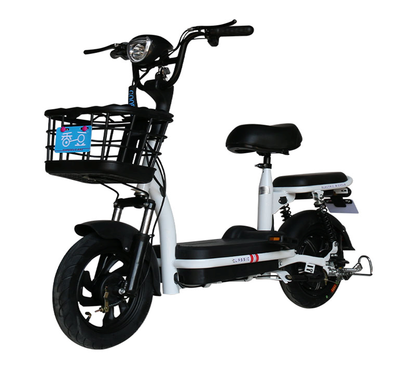 W4 14 Inch Electric Bicycle, Max Speed 25km/h, 350W, 48V Battery