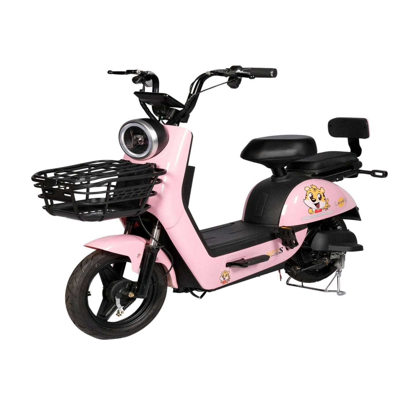 W8 14 Inch Electric Bicycle, Max Speed 25km/h, 350W, 48V Battery
