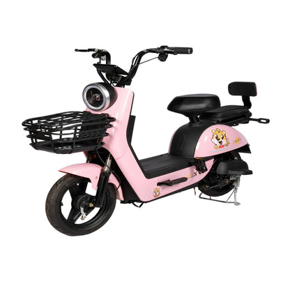 W8 14 Inch Electric Bicycle, Max Speed 25km/h, 350W, 48V Battery