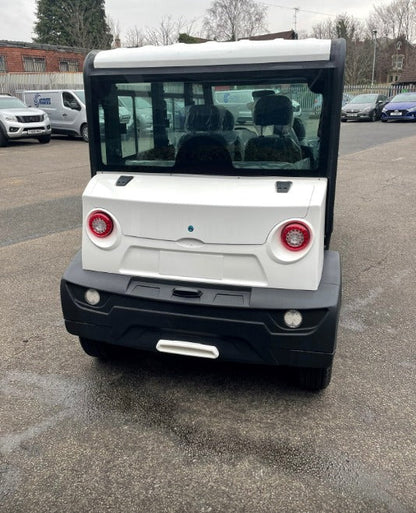 Megawheels LT AC Golf Car With Enclosed Doors  6 Seater Electric Mini Car