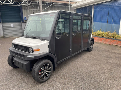 Megawheels LT AC Golf Car With Enclosed Doors  6 Seater Electric Mini Car