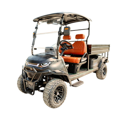 Green Rider SC Lithium Off Road Lifted Golf Cart 2 Seats With Cargo Box 3 Years battery Warranty