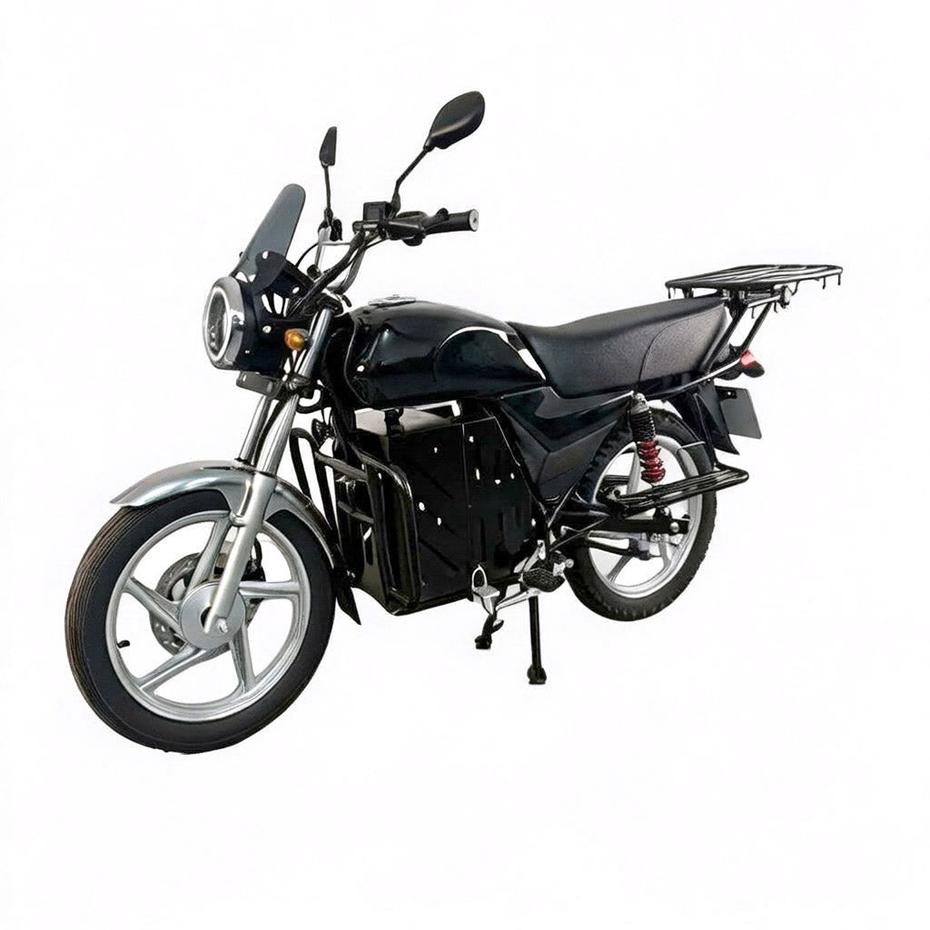 ZT-U XP Electric Motorcycle 4.5KW Motor 72V60Ah Battery 80km/h High Speed E Bike 80-100km Range Front Disc Rear Drum Brake Hydraulic Suspension