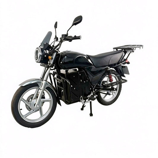 ZT-U XP Electric Motorcycle 4.5KW Motor 72V60Ah Battery 80km/h High Speed E Bike 80-100km Range Front Disc Rear Drum Brake Hydraulic Suspension
