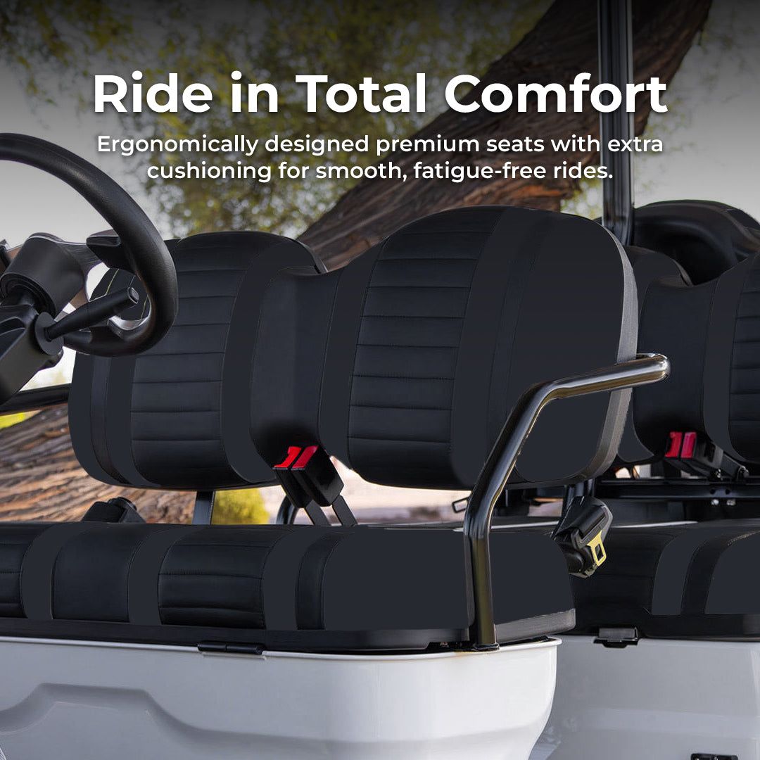 Keon Premium Lifted Electric Golf Cart Lithium Battery 4 Seater With Lifted Suspension and 3 Years Warranty