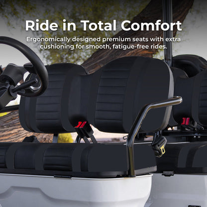 Keon Premium Lifted Electric Golf Cart Lithium Battery 4 Seater With Lifted Suspension and 3 Years Warranty