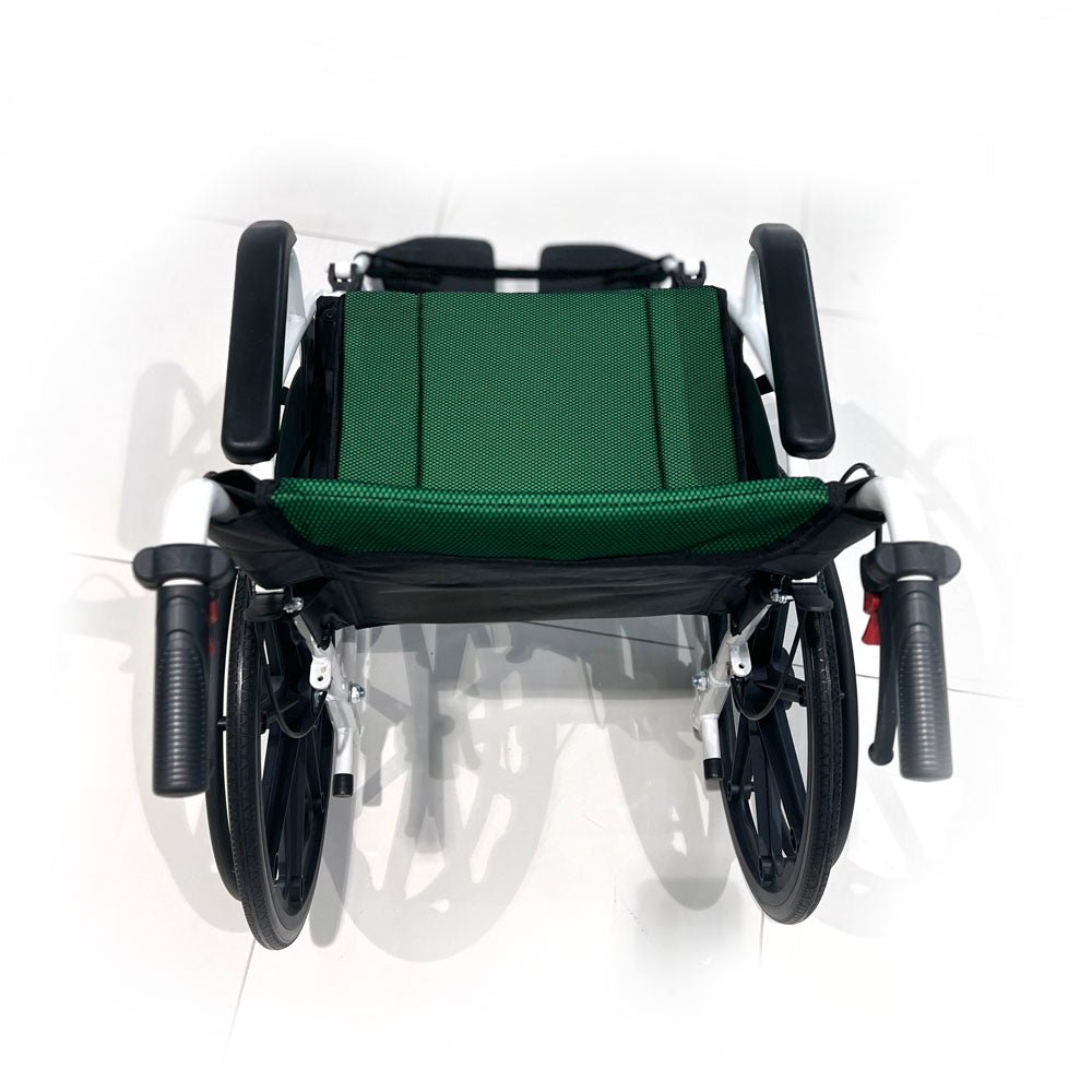 6012-20 Hand-pushed Collapsible wheelchair With toilet Convenient four-brake folding Wheelchairs
