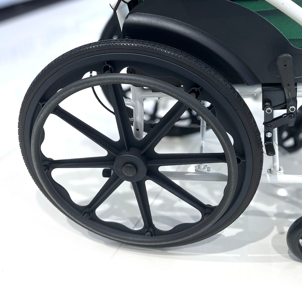 6012-20 Hand-pushed Collapsible wheelchair With toilet Convenient four-brake folding Wheelchairs