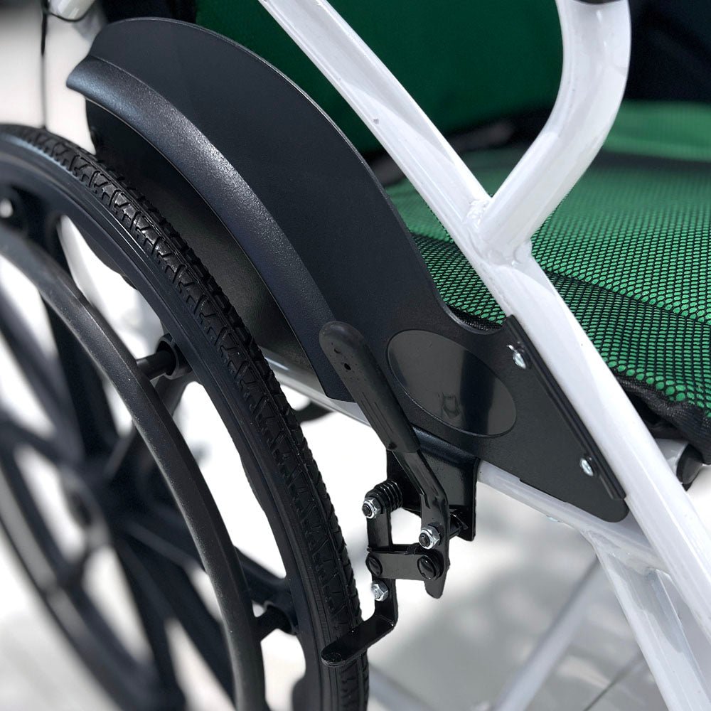 6012-20 Hand-pushed Collapsible wheelchair With toilet Convenient four-brake folding Wheelchairs