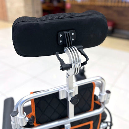 6019 Electric wheelchair High back with flatlay Electric Wheelchair for Adults All Terrain Lightweight Foldable Wheelchairs