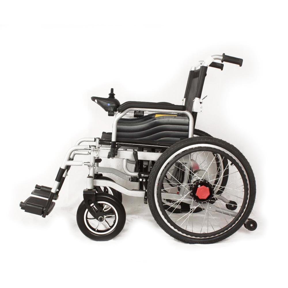 CN-6002 Electrically propelled wheelchair Portable Elderly Automatic Medical Scooter Manual Electric Switching-Black Wheelchairs