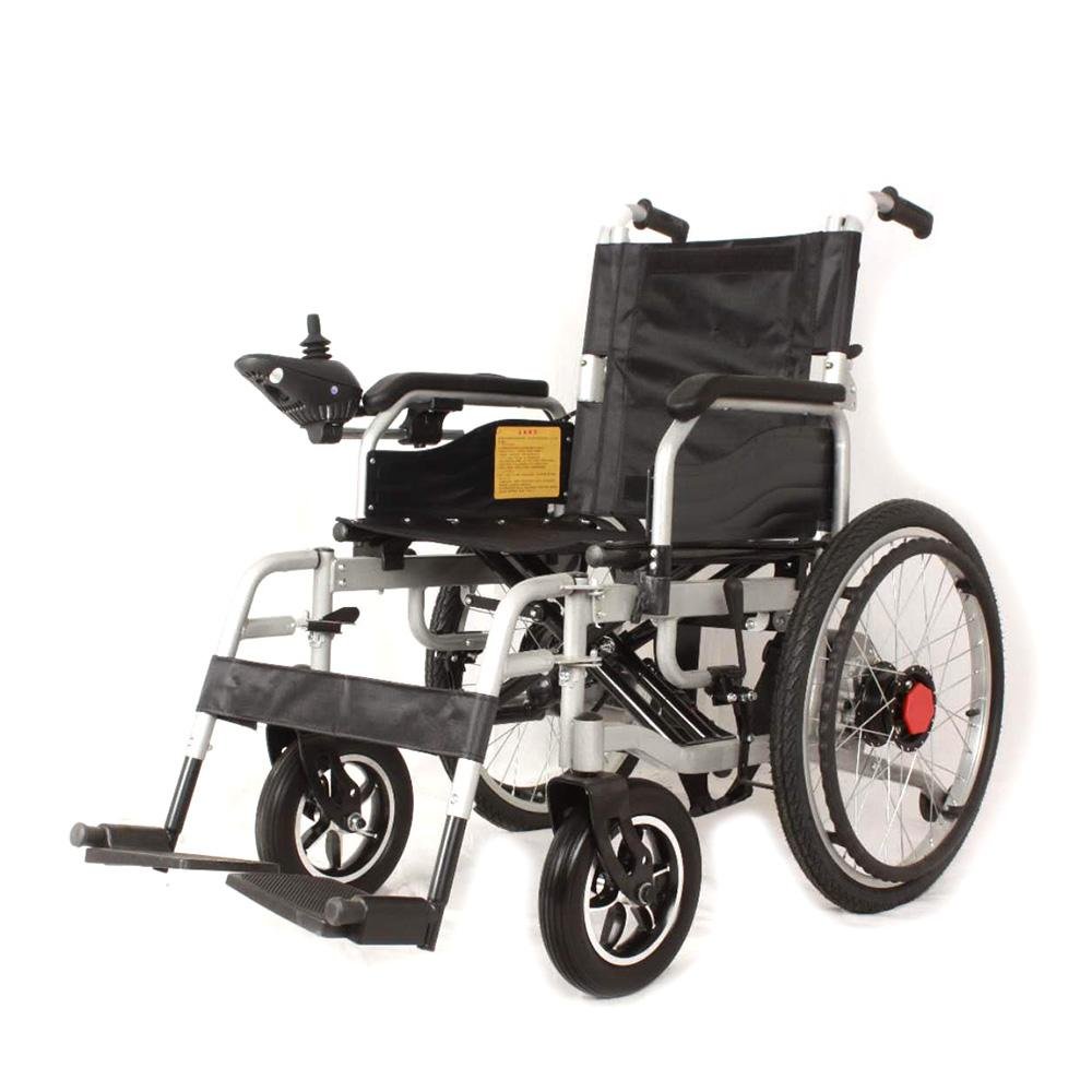 CN-6002 Electrically propelled wheelchair Portable Elderly Automatic Medical Scooter Manual Electric Switching-Black Wheelchairs