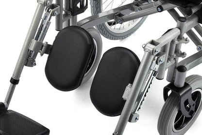 CN-6005 Electric wheelchair with flatlay Fully Lying Backrest Electric Wheelchair speed 6Km / H