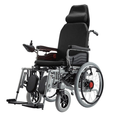 CN-6005 Electric wheelchair with flatlay Fully Lying Backrest Electric Wheelchair speed 6Km / H