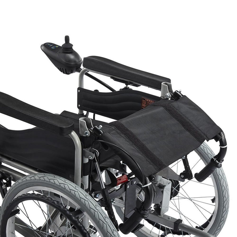 CN-6005 Electric wheelchair with flatlay Fully Lying Backrest Electric Wheelchair speed 6Km / H