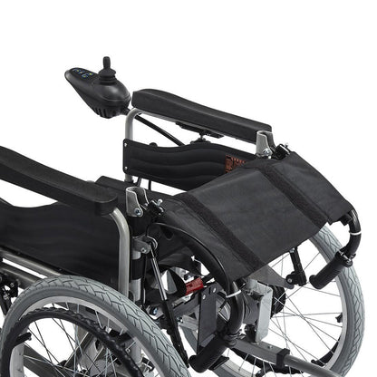 CN-6005 Electric wheelchair with flatlay Fully Lying Backrest Electric Wheelchair speed 6Km / H