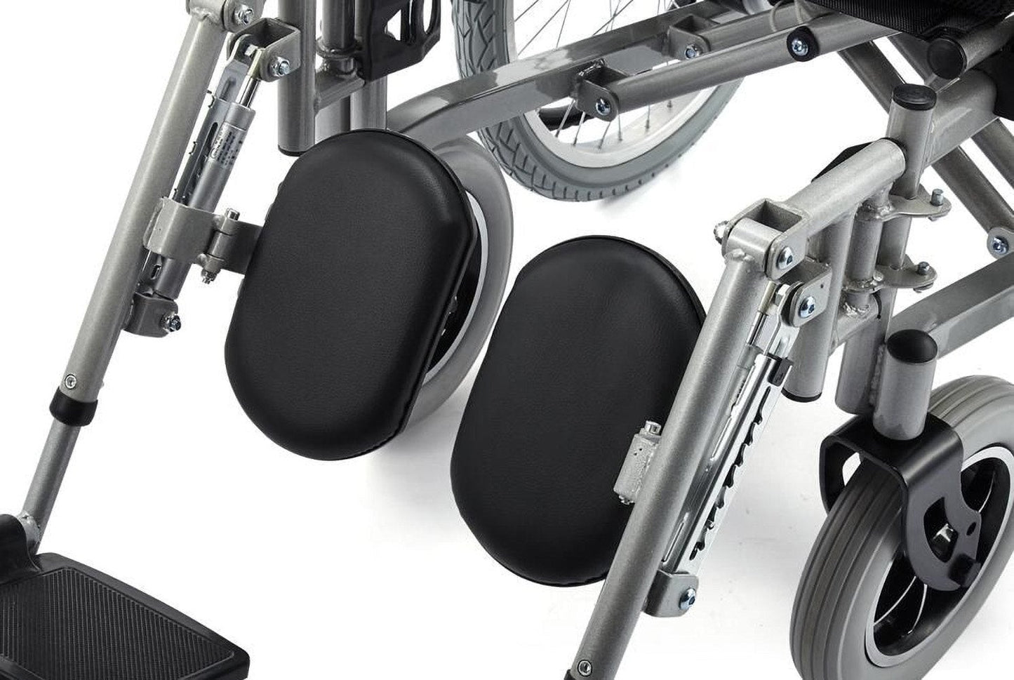 CN-6005+ Widened Electric Wheelchair Fully Reclining Backrest 2×250W Motors 12V Battery 10–20KM Range 6KM/H Speed Foldable Heavy-Duty 150KG Load Capacity Smart Controller Portable Medical Mobility Scooter for Elderly Use