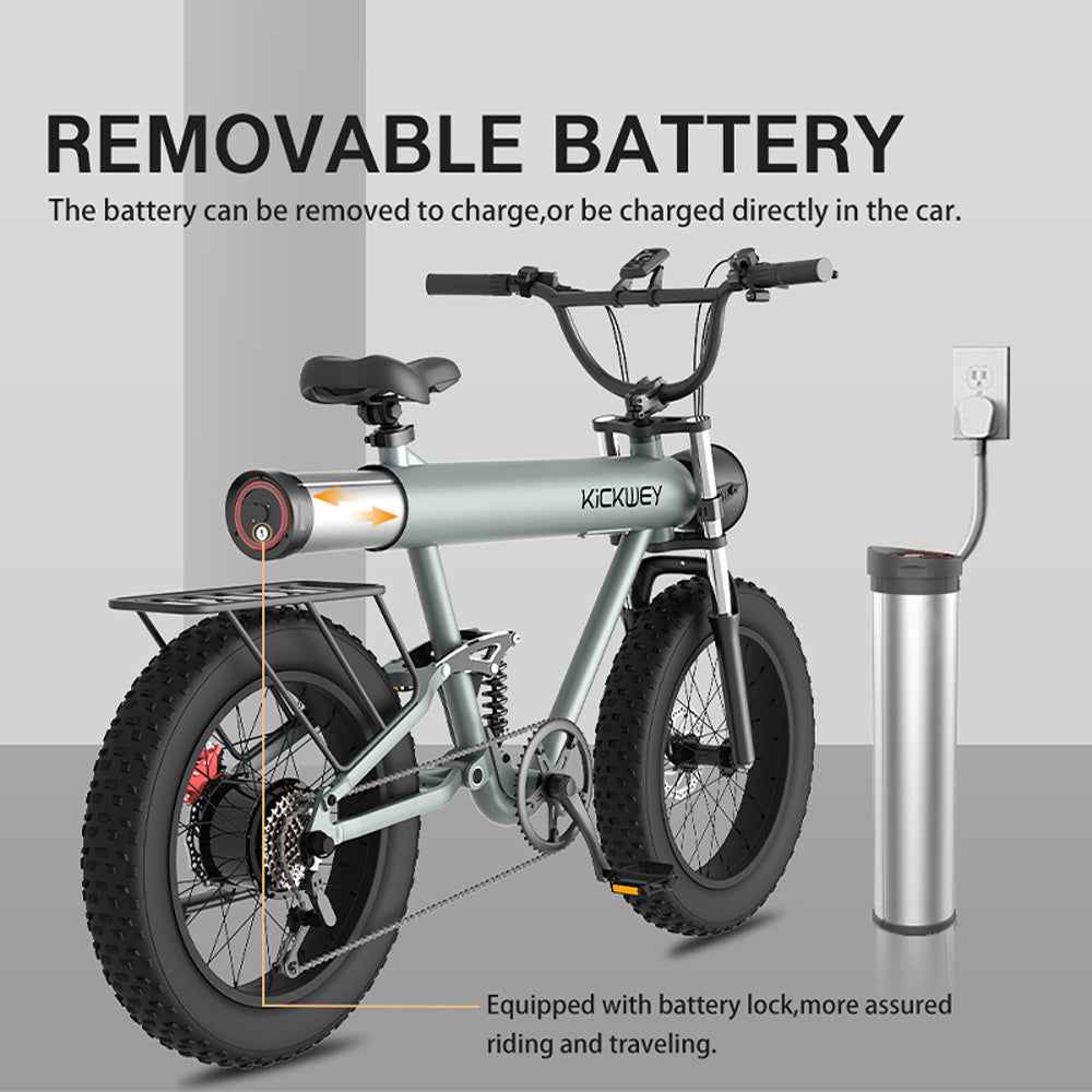 K20 Plus Electric Bicycle  Mountain Electric Bike 1000W 10AH Electric Style Bike Outdoor Entertainment Snow