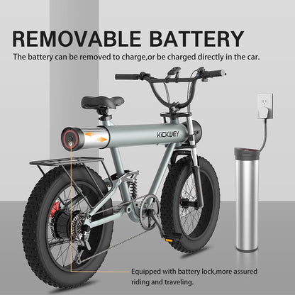 K20 Plus Electric Bicycle  Mountain Electric Bike 1000W 10AH Electric Style Bike Outdoor Entertainment Snow
