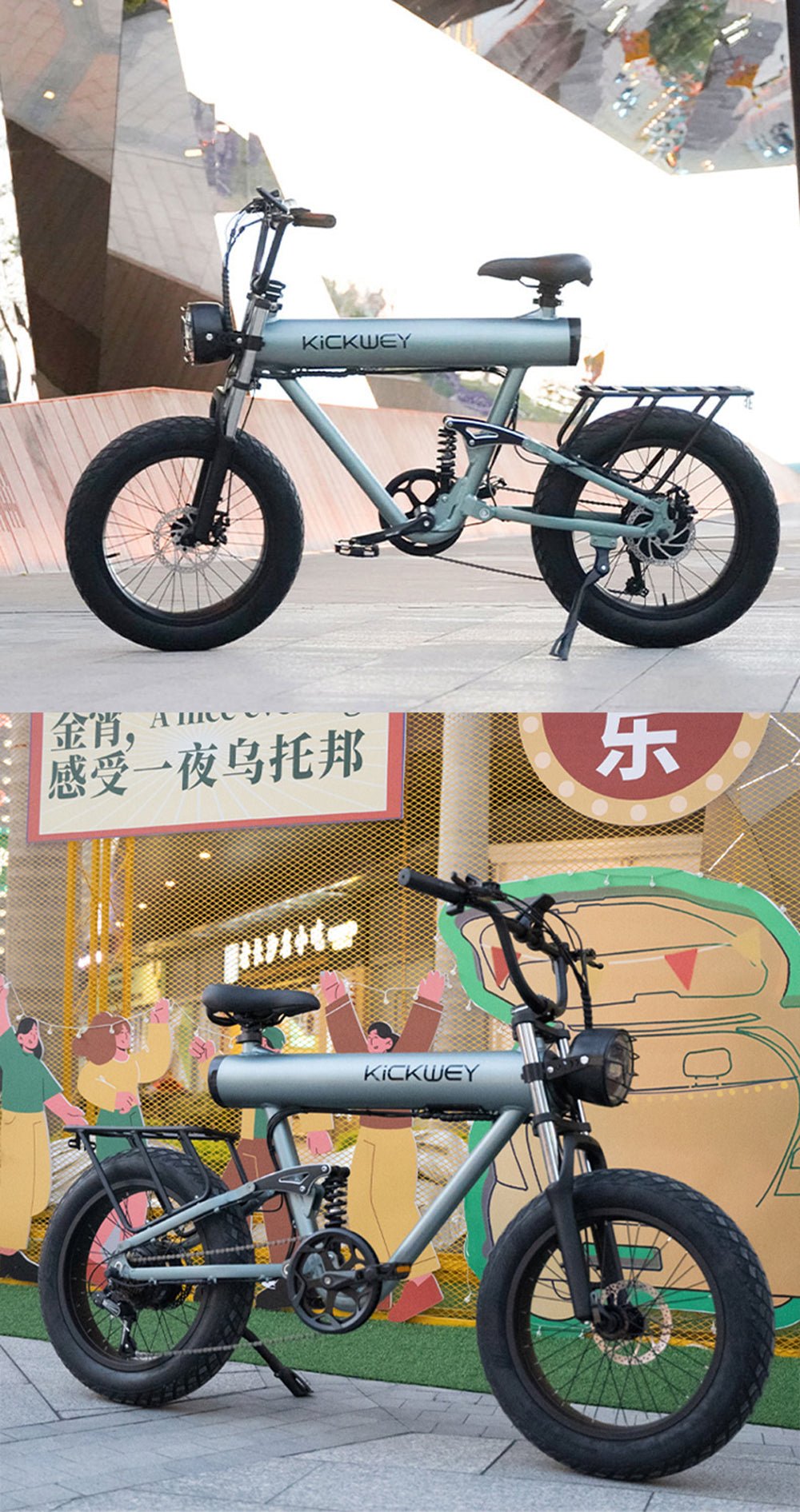 K20 Plus Electric Bicycle  Mountain Electric Bike 1000W 10AH Electric Style Bike Outdoor Entertainment Snow